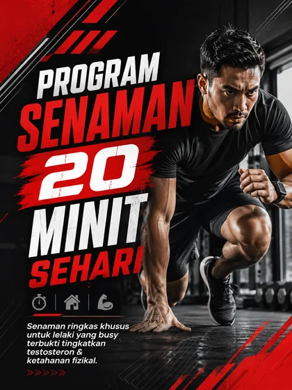 Program Senaman 20 Minit Sehari