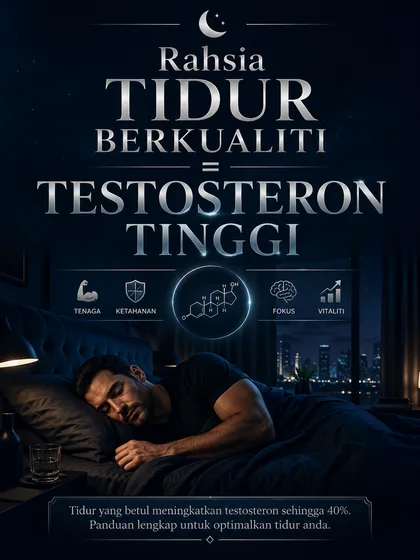 Rahsia Tidur Berkualiti Testosteron Tinggi