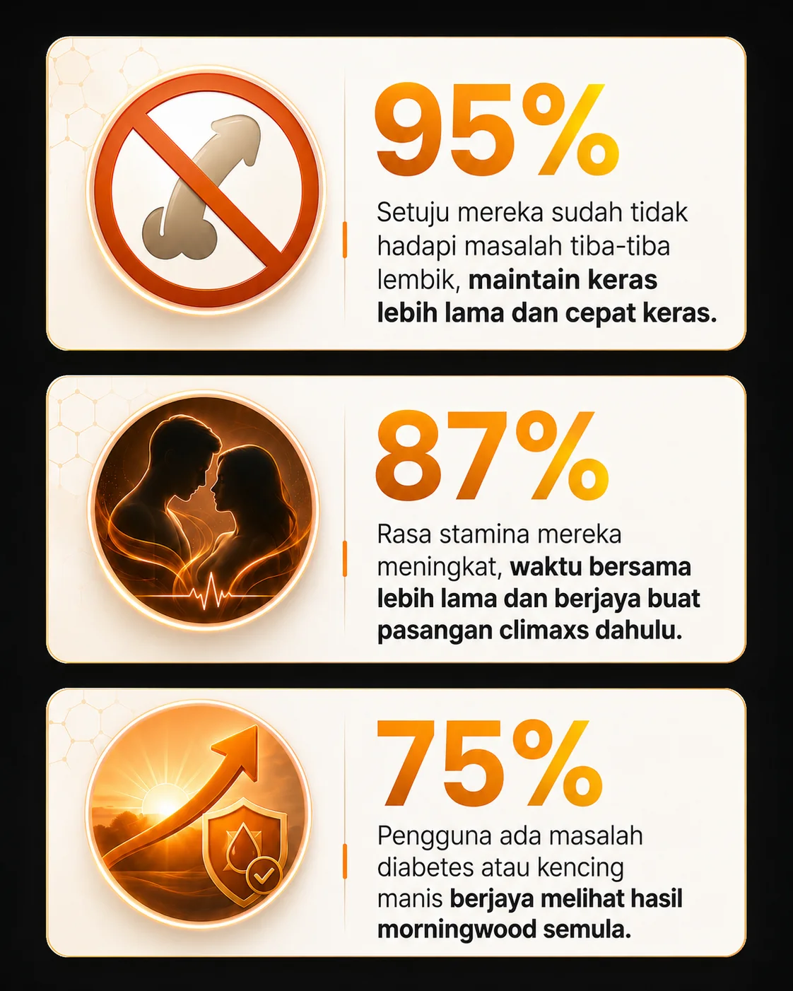 Statistik hasil pengguna AKAR